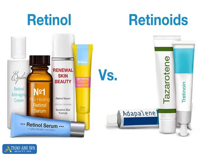 Tùy vào tình trạng da mụn, để lựa chọn Retinol hay Retinoids