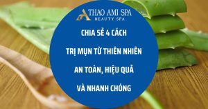 Cách tự nhiên để thoát khỏi mụn nhanh chóng